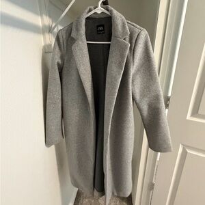 Zara Women's Gray Coat